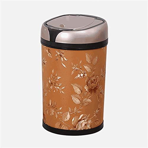 פח אשפה מסוג אינדוקטיבי 6 ליטר 8 ליטר 12 ליטר חיישן חכם אוטומטי פח אשפה למטבח ושירותים פח אשפה