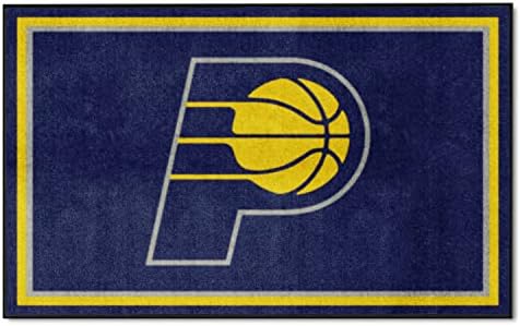 NBA - אינדיאנה פייסרס 4ft. x 6ft. שטיח אזור קטיפה