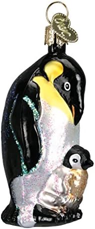 אוסף פינגווין זכוכית זכוכית קישוטים