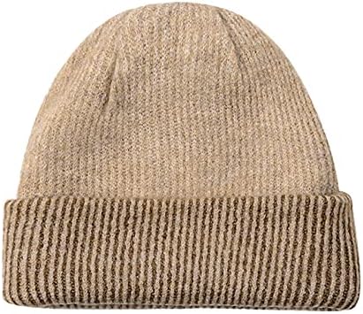 Aduwoan Womens Beanie כובע כבל חורף כובע סרוג כובע חם מכסה חם מכסה סקי שלג שמנמן