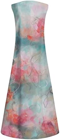 שמלות קיץ לנשים 2023 עם כיסים מרובי צבע מלא/קרסול אורך שרוולים פרחים פלוריים בתוספת שמלת קוקטייל