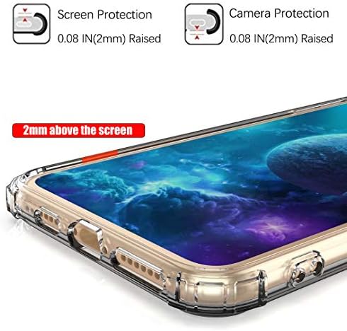מארז Beaucov iPhone 13, צבעוני מנדלה צב צב הגנה על הגנה מפני זעזועים מארז TPU גוף מלא כיסוי עמיד בפני שריטות