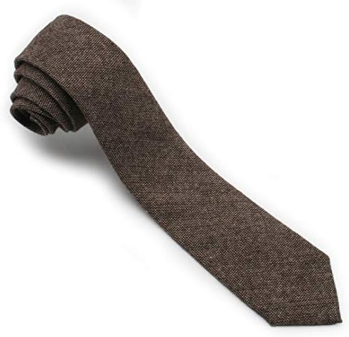 רות & בועז תערובת צמר גברים עניבה רזה עניבה