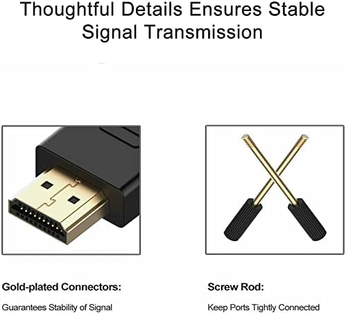 טיאנל HDMI לכבל מתאם DVI, 1M/3.3ft CL3 מדורג במהירות גבוהה דו כיוונית DVI-D 24+1 זכר לתמיכה זכר HDMI