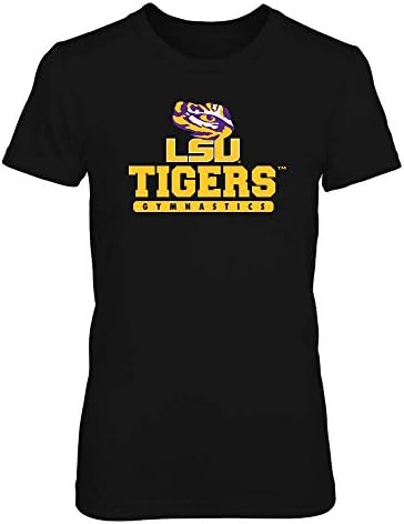 Fanprint LSU Tigers Hoodie - קמע - לוגו - התעמלות