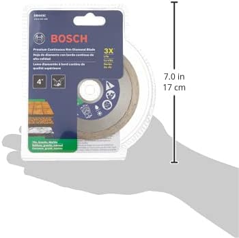 Bosch DB1043S 10 אינץ 'שפה רציפה להב יהלום