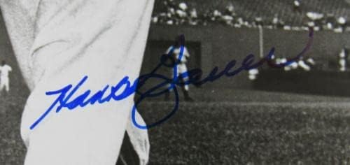 Hank Bauer חתום חתימה אוטומטית 8x10 Photo IX - תמונות MLB עם חתימה
