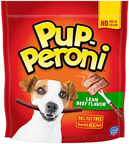 PUP-peroni מקורי חטיפים לכלבי טעם רזים רזים, 38 גרם