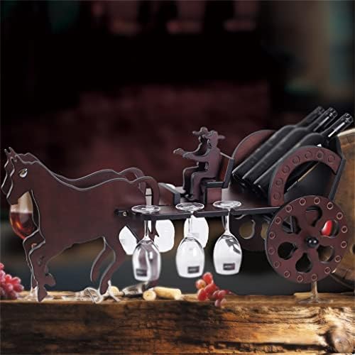 WFJDC זוג מעץ מוצק כפול מתלה זכוכית יין בסגנון אירופאי מתלה יין תלייה יין אדום כוס יין הפוך מתלה מעץ
