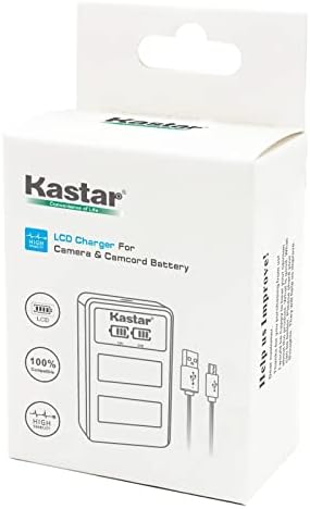 Kastar 3-חבילות VW-VBG070 סוללה ו- LED2 מטען USB תואם ל- PANASONI -HS9EG-S מצלמה