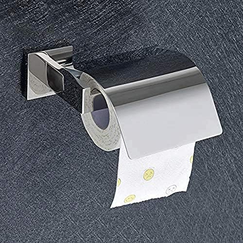 נייר מגבת מחזיק-מחזיק נייר טואלט עם כיסוי אחסון אבק הוכחה לבית אמבטיה