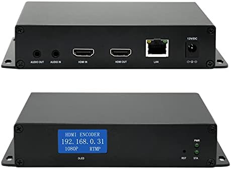 Orivision HDMI Video Audio Eencoder עם OLED ו- H.265 HDMI VGA CVB