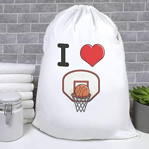 אזידה' אני אוהב כדורסל ' כביסה/כביסה / אחסון תיק