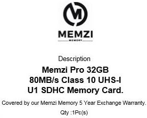 כרטיס זיכרון ממזי פרו 32 ג ' יגה-בייט 10 80 מגה-בייט/שניות עבור סוני אלפא א55, א57, א58 מצלמות