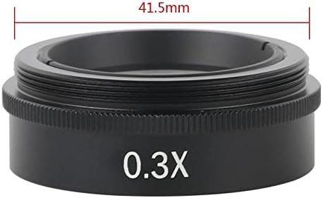 אביזרי מיקרוסקופ 0.5 איקס/0.35 איקס/2 איקס/1 עדשת זכוכית 42 ממ עבור תעשיית וידאו מיקרוסקופ מצלמה מעבדה