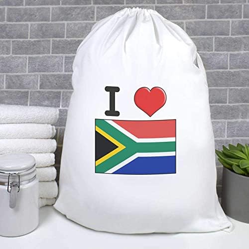 'אני אוהב דרום אפריקה' כביסה/כביסה / אחסון תיק