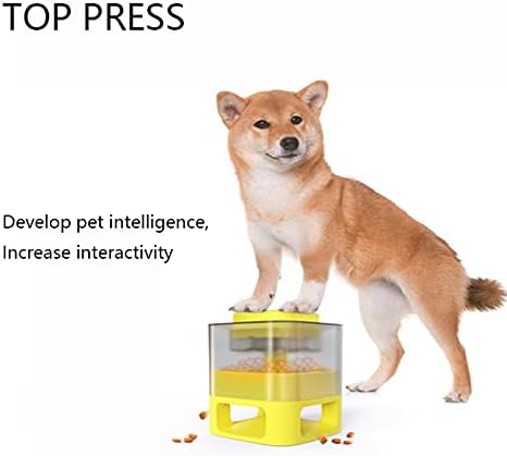מזיני כלבי Foer, העיתונות העליונה של מזון יבש האכלת פאזל כלבים אינטראקטיביים, צעצועי כלבים לאימוני