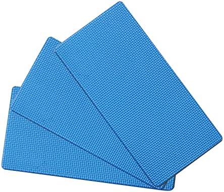יוגה איזון יוגה כרית קצף כרית ללא החלקה עבור לוח פשוט 3 יחידות כחול