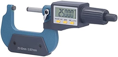 Qinlorgo Digital Micrometer, תצוגת מסך LCD 0.0001in/0.002m