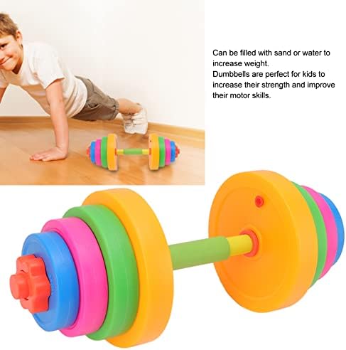 צעצוע משקולת, מראה יפה מבצעים מעודנים של ציוד אימון משקולות למשקולות לילדים