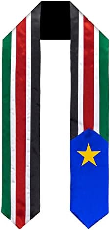 דרום סודן דגל סיום אבנט / גנב בינלאומי מחקר בחו ל למבוגרים יוניסקס