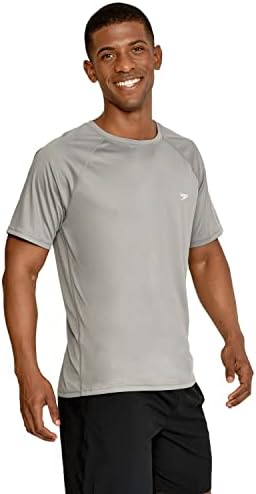 חולצת שחייה UV של Speedo גברים שרוול קצר