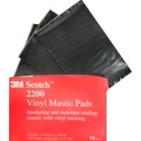 3M 2200 Scotch® Vinyl Mastic Pad mil, 6-1/2 x 4-1/2