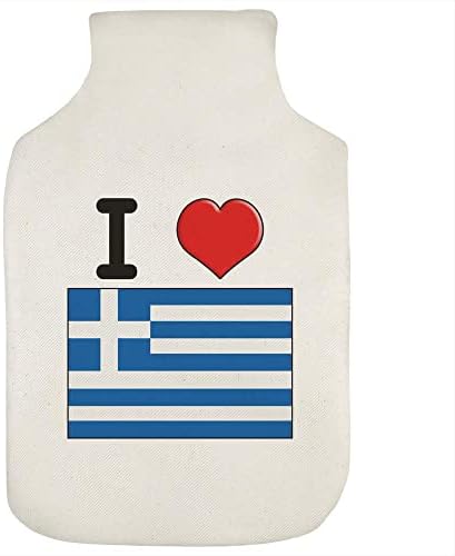 'אני אוהב את יוון' כיסוי בקבוק מים חמים