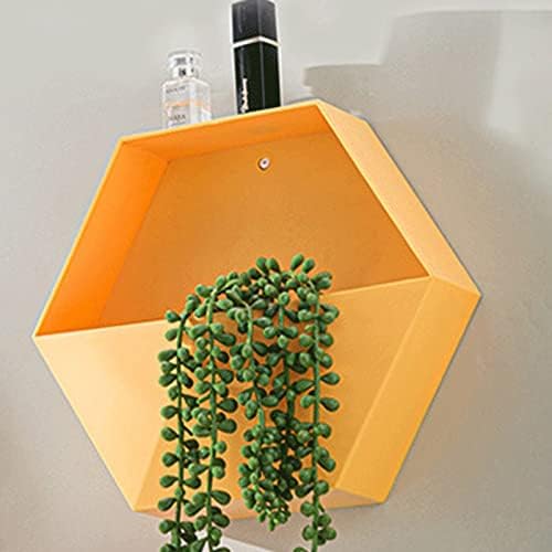 XJJZS קישוט ביתי קיר מדף תלוי פרח POTMULTIFUNCTIONASTORAGORAGEROGAGE BOX CORETHINK WORK CORITE CORITING CORITE