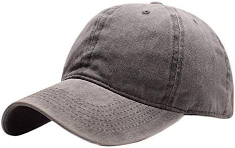 Andongnywell כותנה וינטג 'שטופים כובעים במצוקה גברים נשים כובע בייסבול פרופיל נמוך