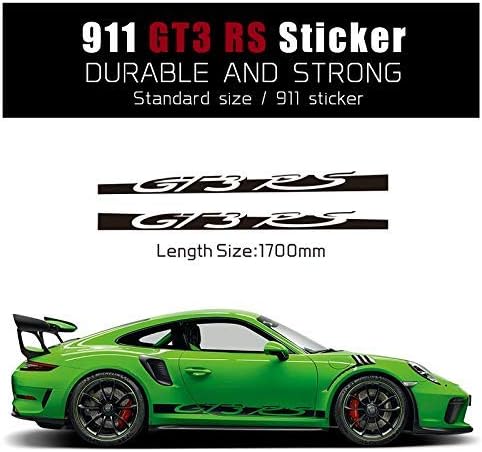 עבור פורשה 911 GT3 RS 911.1 911.2 אביזרי רכב GT2 מדבקות מכוניות ומדבקות מדבקה אוטומטית