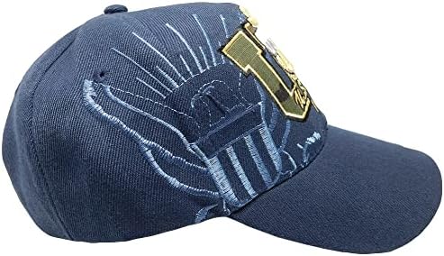 רקום חיל הים כחול ארהב חיל הים עוגן סמל צל 1775 בייסבול סגנון כובע כובע