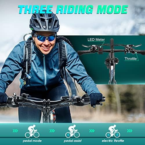 אופניים חשמליים של ויוי, אופניים חשמליים 27.5 למבוגרים אופני הרים חשמליים של 500 וואט אופניים חשמליים למבוגרים