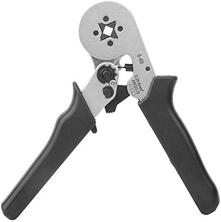 Primper Pliers, HSC8 6-4B Crimping Pliers צונח עצמי סוג מחט מחט סופני Crimper 0.25-6.0mm² 23-10AWG.
