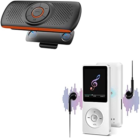 ידיים רמקול מכוניות Bluetooth בחינם + נגן מוסיקה MP3 עם כרטיס TF 32GB