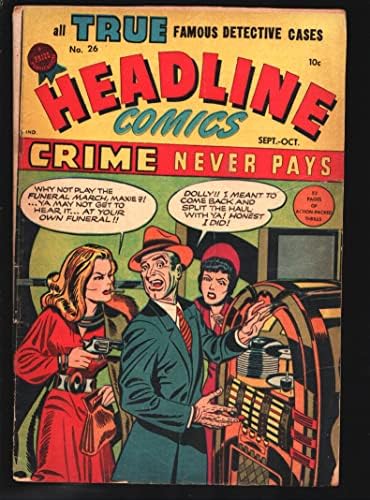 כותרת 26-1947-סיימון & קירבי אקדח מול ג ' וק בוקס כיסוי - 3 סיפורים אלימים של ס & ק-וי. ג-