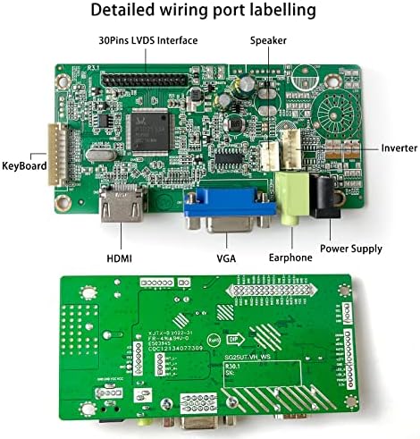 מתגרים HDMI VGA לוח בקר LCD 40PIN LVD