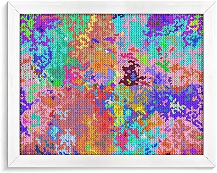 מופשט צבעוני הסוואה יהלומי ציור ערכות תמונה מסגרת 5 עשה זאת בעצמך תרגיל מלא ריינסטון אמנויות קיר תפאורה למבוגרים