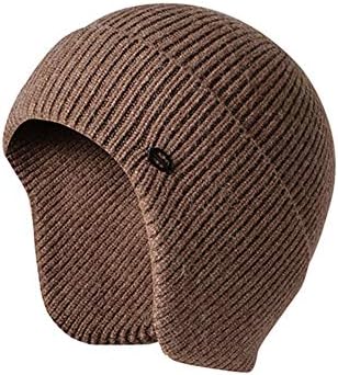 כובעי גולגולת סרוגים מתקפלים כובעי גולגולת סרוגים עם רופטייד עם דפי אוזניים אטומים כובע חורף אלסטי