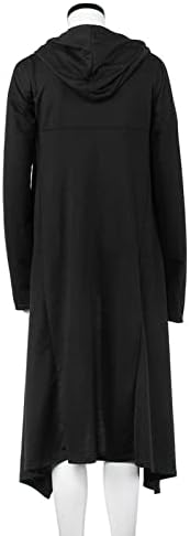 Beuu Print Meh Hem Hembers Foose Soides Savesshirts עם שרוול ארוך עם כיס תלבושות לנשים לנשים
