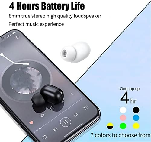 Blugy F911 Bluetooth אוזניות מקרון צבע אוזניות אלחוטיות 5.0 מיני אוזניות אלחוטיות אטומות למים באוזן אוזניות אוזניים