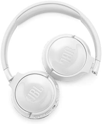 JBL Tune 600BTNC - ביטול רעש אוזניות Bluetooth אלחוטיות באזורים - לבן