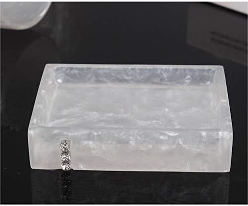 קופסת סבון נוזלית 5 חתיכות שרף אמבטיה סט אביזרים כוללת מחזיק מברשת שיניים של סבון או מתקן קרמים,