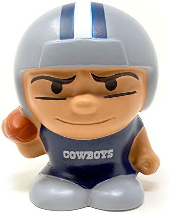 חיה של המסיבה NFL Jumbo Squeezymates Dallas Cowboys פסלון, צבעי צוות, 4 גבוהים