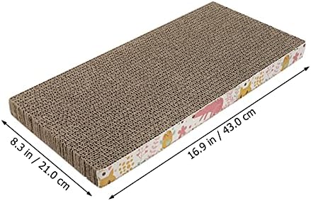 בלאקו קטניפ צעצוע 2 יחידות טיפוס למחזור שריטות אספקת ריהוט שטיח לוח-טרקלין רצפת לוח מתאים נייר טופר הקלה קטניפ