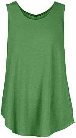 בתוספת גודל גופיות לנשים קיץ טרנדי שרוולים נדנדה חולצות נשים מקרית זורם טי כושר רופף בסיסי טנק חולצות