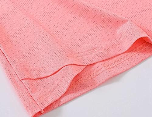 חולצות טיול לנשים של RDRUKO שרוול קצר UPF 50+ הגנה על שמש חולצות דיג משקל קל משקל