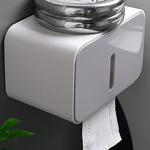 SLSFJLKJ מחזיק נייר טואלט אטום למים לנייר טואלט מגבת מגבת אחסון קופסא קופסת טואלט אביזרי אמבטיה אביזרי