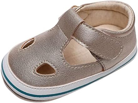 תינוקות בני בנות קריקטורה מודפס נעליים ראשון הליכונים נעלי קיץ פעוט חלול החוצה ג ' לי סנדל פעוט ילדה