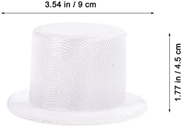 STOBOK ליל כל הקדושים תפאורה סודה כובע 2 יחידות כובעי מיני כובעים מיניאטוריים כובעי בובה קטנים עבור מלאכות